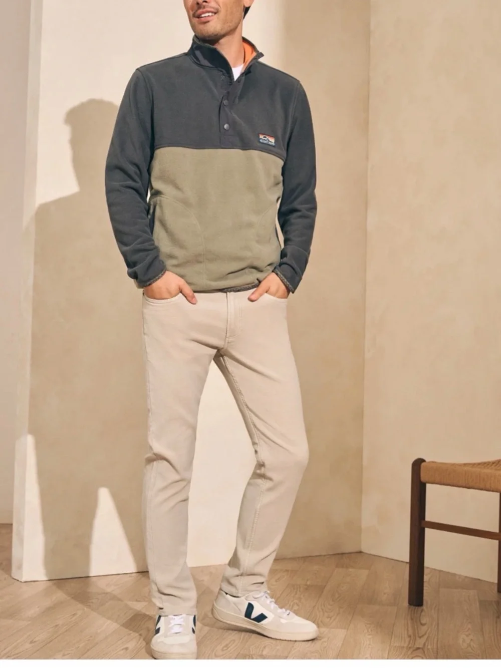 Faherty lightweight fleece